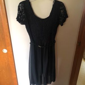 Hot From Hollywood Black Dress